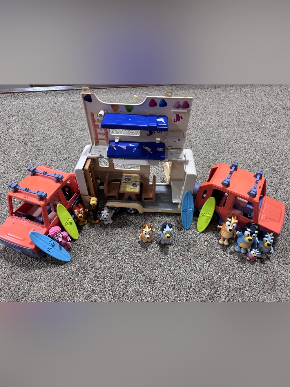 Bluey Camper Playset with Accessories